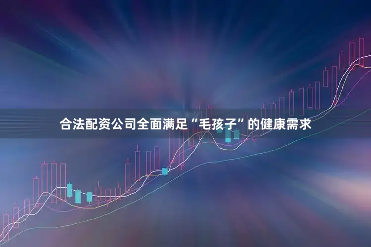 合法配资公司全面满足“毛孩子”的健康需求